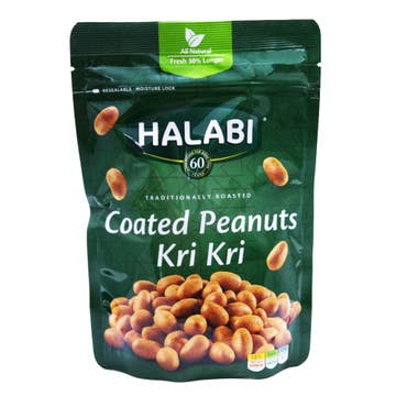 Halabi Roasted Coated Kri Kri Peanuts 250g 