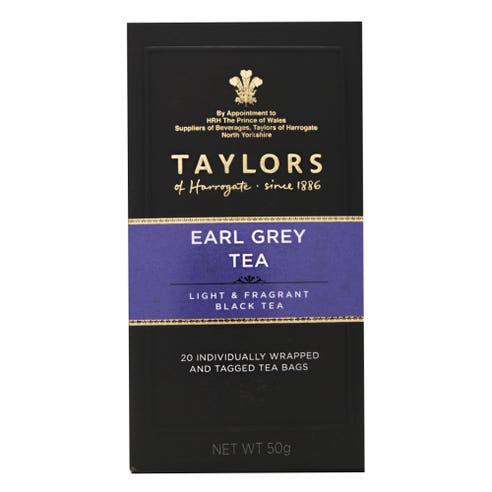 Taylors Earl Grey Tea Bags 50g 