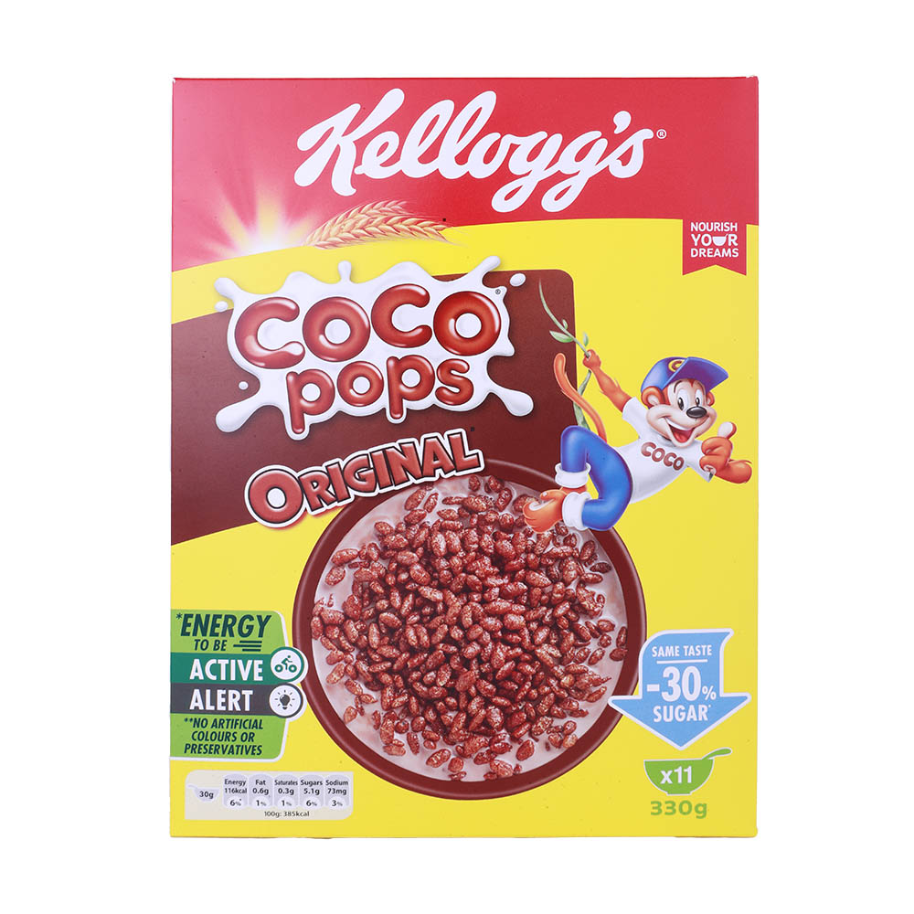 Kellogg's Coco Pops Cereal 330g 