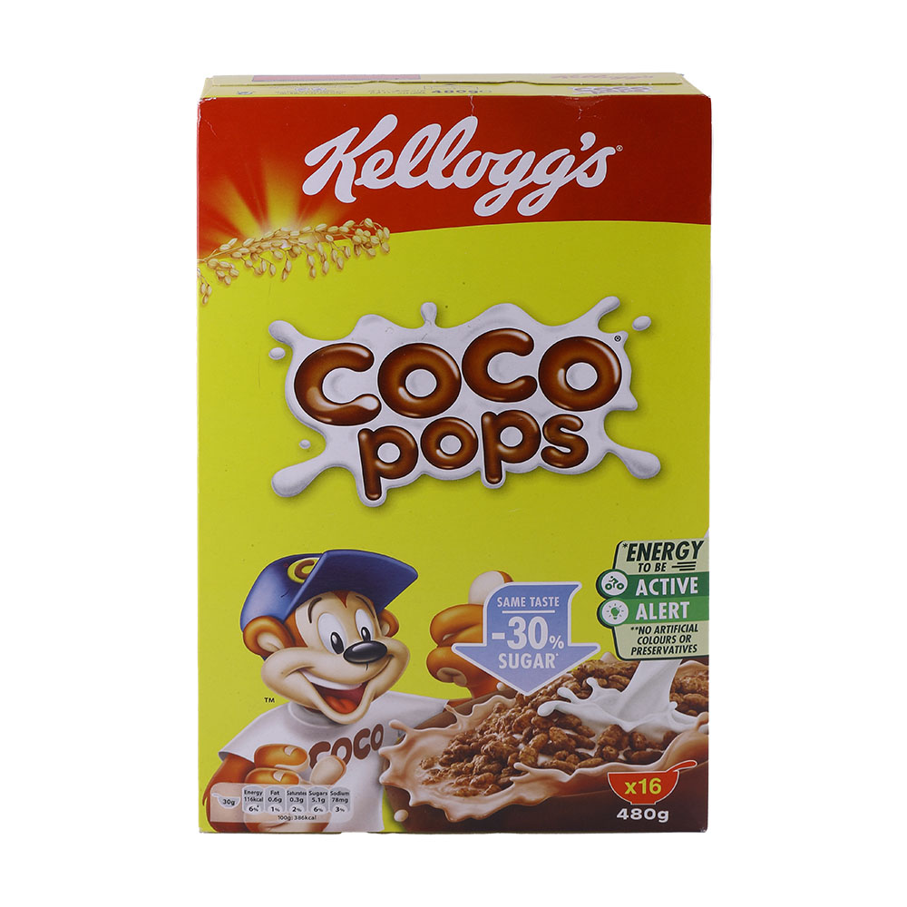 Kellogg's Coco Pops Cereal 480g 