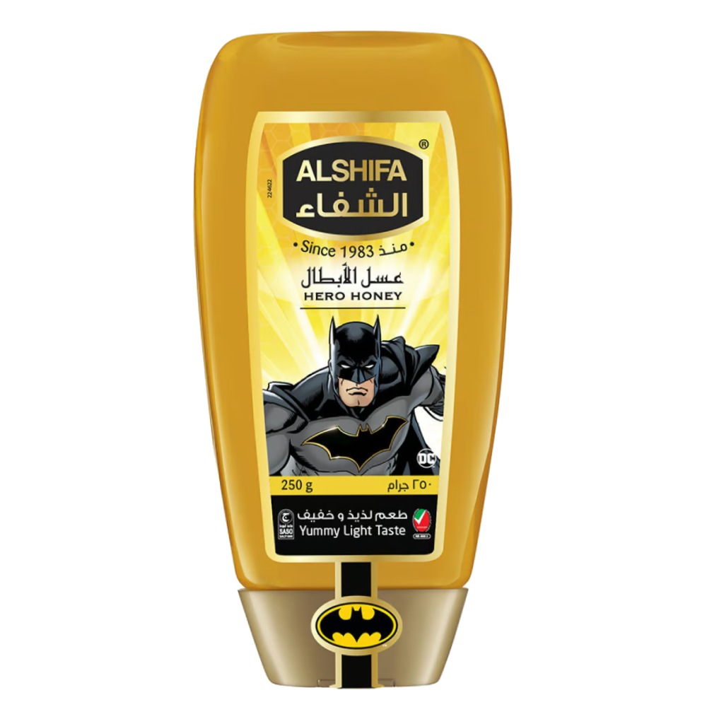 Al Shifa Honey Batman Squeeze Bottle 250g