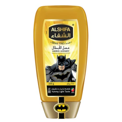 Al Shifa Honey Batman Squeeze Bottle 250g 