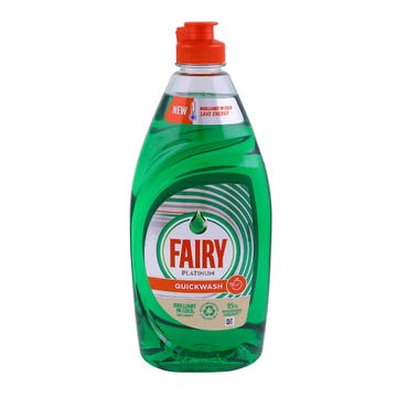 Fairy Platinum Quickwash Dishwashing Liquid 520ml 