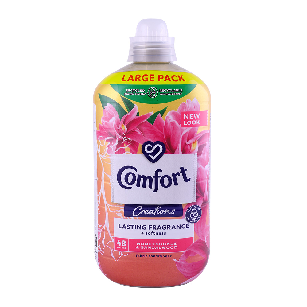 Comfort Creations Honeysuckle & Sandalwood Fabric Conditioner 1440ml