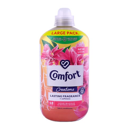 Comfort Creations Honeysuckle & Sandalwood Fabric Conditioner 1440ml 
