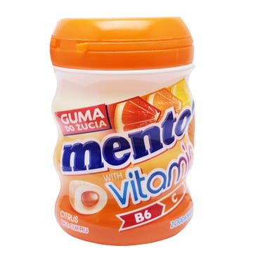 Mentos With Vitamins B6 C Chewing Gum 50g 
