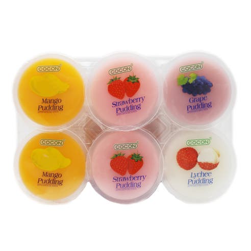 Cocon Nata De Coco Pudding Assorted 480g 
