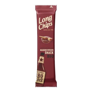 Long Chips Mashed Potato BBQ Snack 75g 
