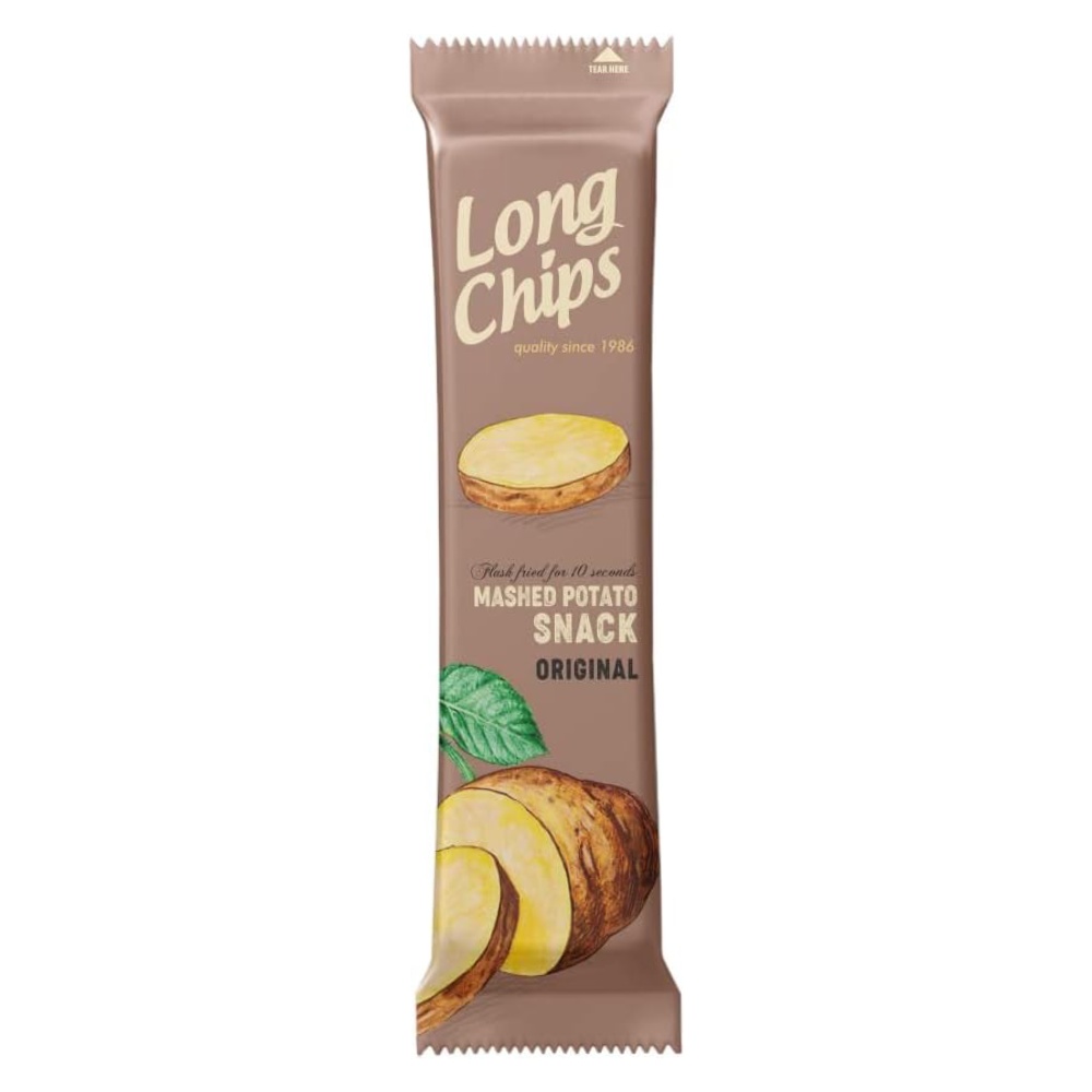 Long Chips Mashed Potato Original Snack 75g