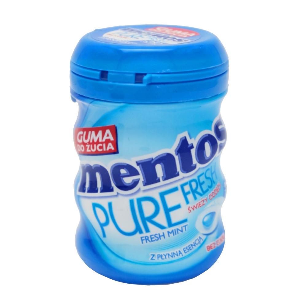 Mentos Pure Fresh Mint Chewing Gum 60g