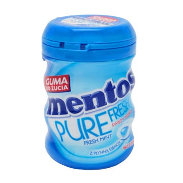 Mentos Pure Fresh Mint Chewing Gum 60g 
