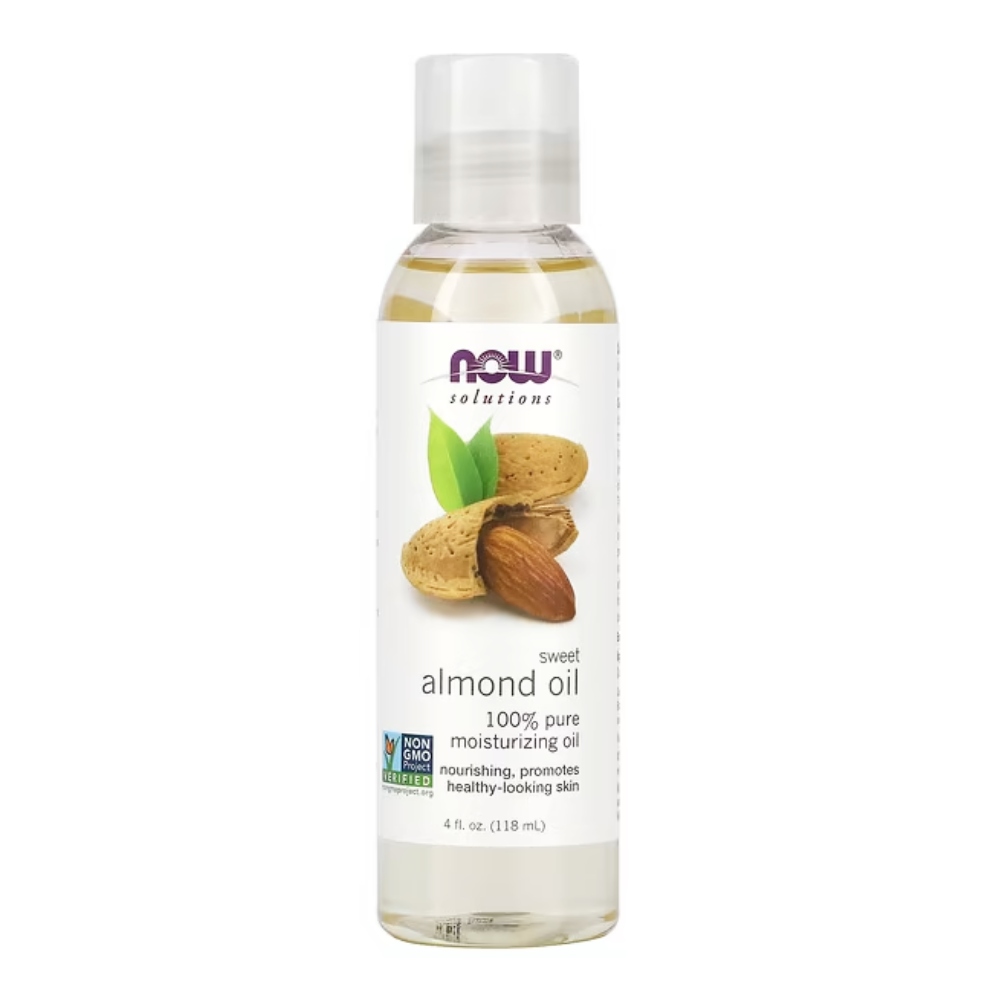 Now 100% Pure Sweet Almond Moisturizing Oil 118ml