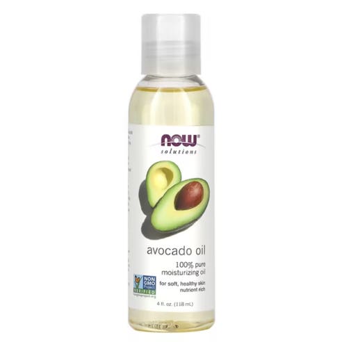 Now 100% Pure Avocado Moisturizing Oil 118ml 