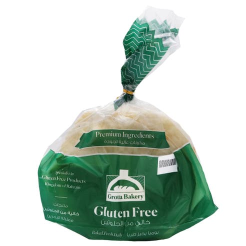 Grotta Bakery Gluten Free Arabic Bread [4 Pieces] – Available at Alosra Online Supermarket