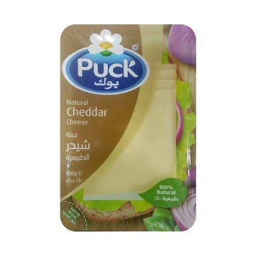 Puck White Cheddar Cheese 150g 