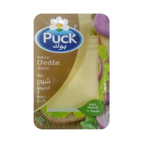 Puck White Cheddar Cheese 150g 