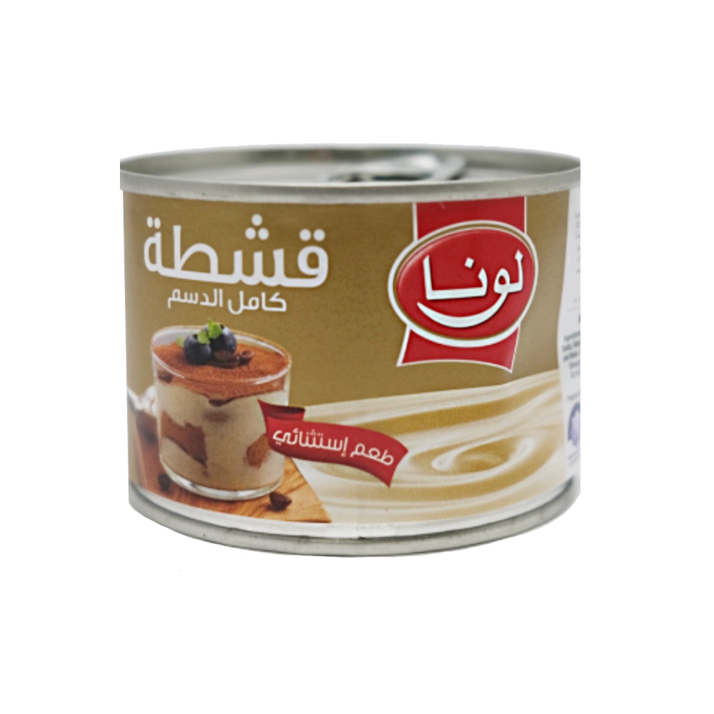 Luna Premium Taste Full Cream 155g back image