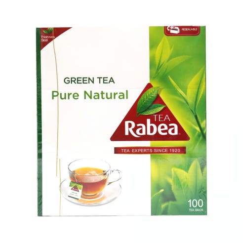Rabea Green Tea Bags 100's 