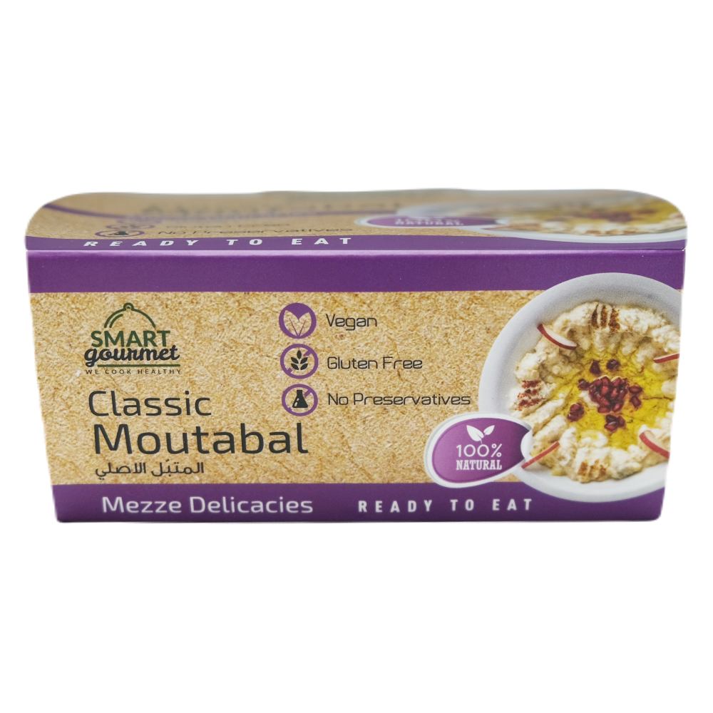 Smart Gourmet Classic Moutabal 225g back image