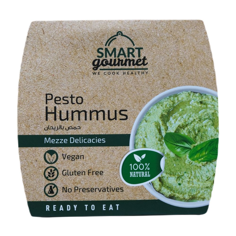 Smart Gourmet Pesto Hummus 225g