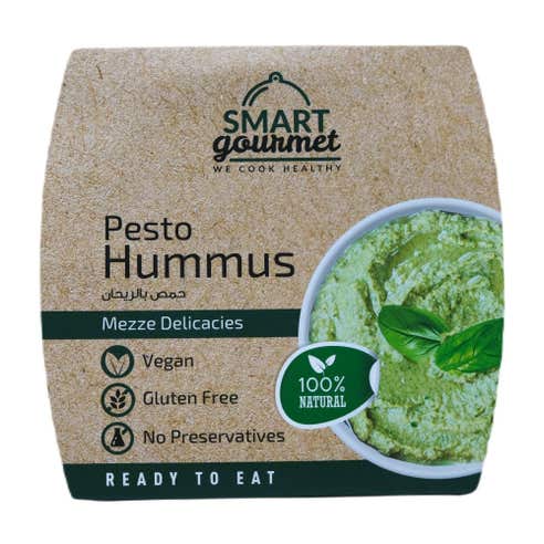 Smart Gourmet Pesto Hummus 225g 