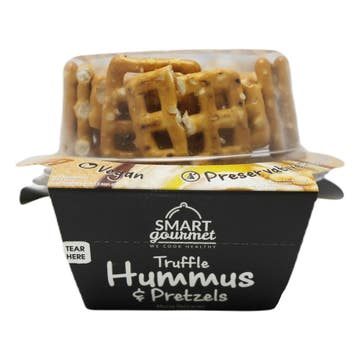 Smart Gourmet Truffle Hummus & Pretzels 140g 