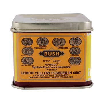 Bush Lemon Yellow Food Colour 100g 