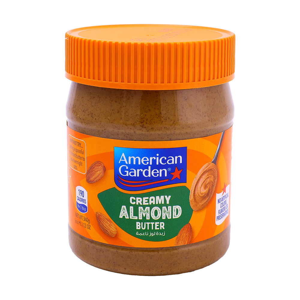 American Garden Creamy Almond Butter 12Oz