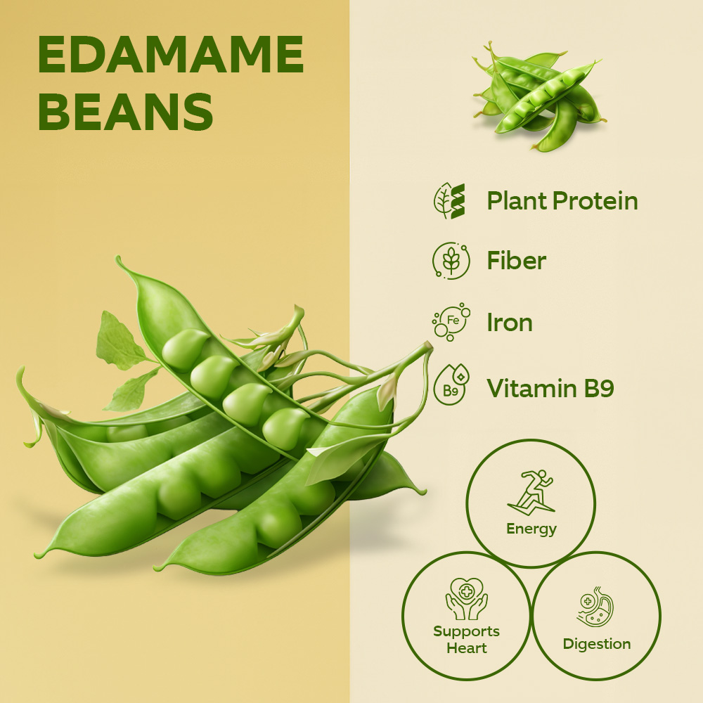 Emborg Whole Edamame Beans 900g lifestyle image