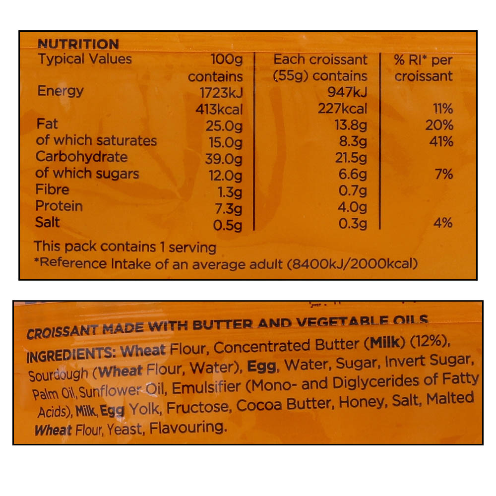 St Pierre Butter Croissant 55g- Alosra supermarket near me