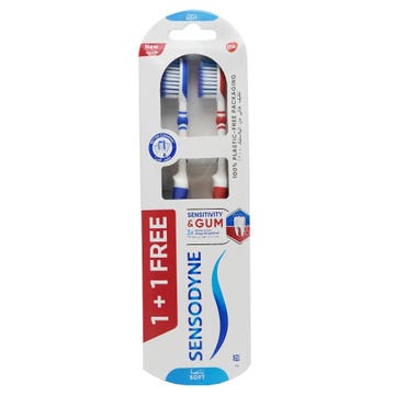 Sensodyne Sensitivity & Gum Soft Toothbrush [1+1 Free] 