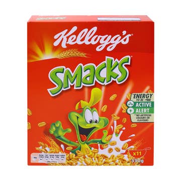 Kellogg's Smacks Cereal 330g 