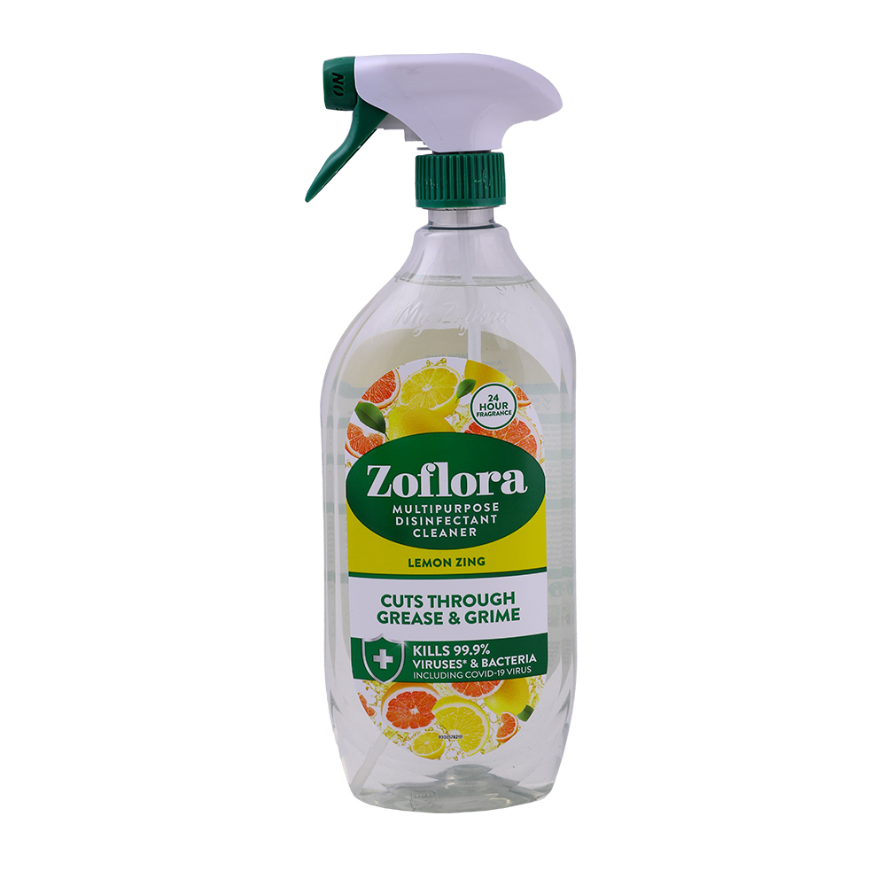 Zoflora Lemon Zing Multipurpose Cleaner 800ml