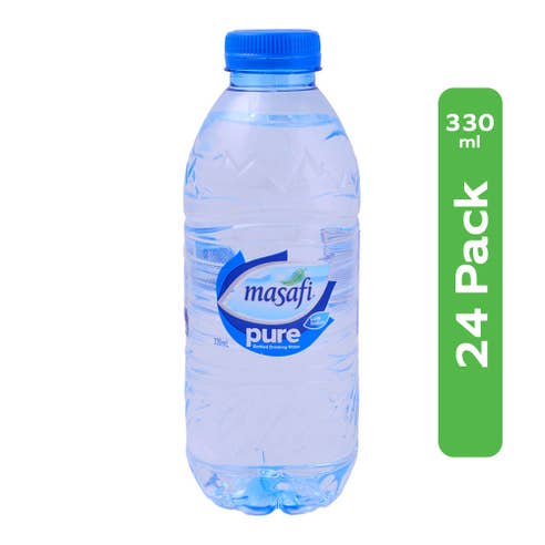 Masafi Bottled Drinking Water 24x330ml 