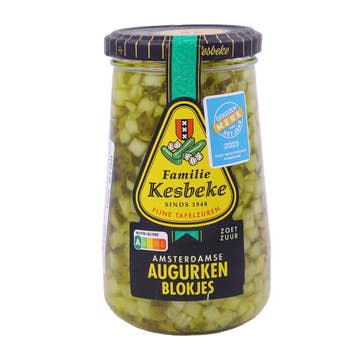 Kesbeke Pickle Cubes 370ml 