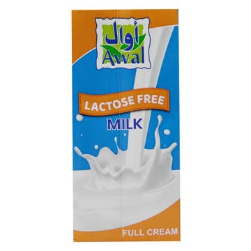 Awal Lactose Free Full Cream Milk 1L 