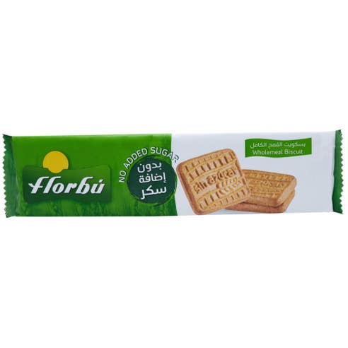 Florbu Zero Sugar Whole Meal Biscuit 150g 