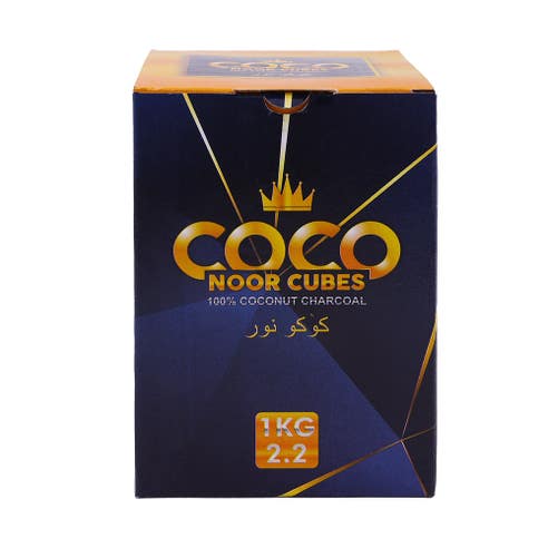 Coco Noor 100% Coconut Charcoal Cubes 1Kg 