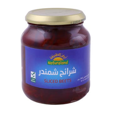 Natureland Sliced Beets 340g 