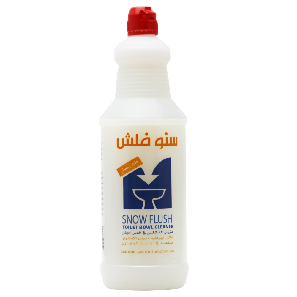 Snow Flush Toilet Bowl Cleaner Fragrance White 1L