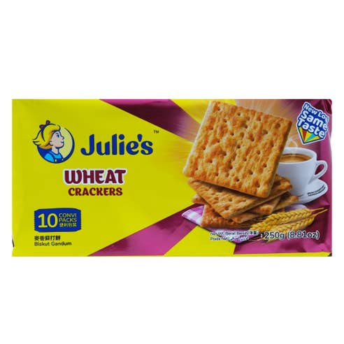 Julie's Wheat Crackers 250g 
