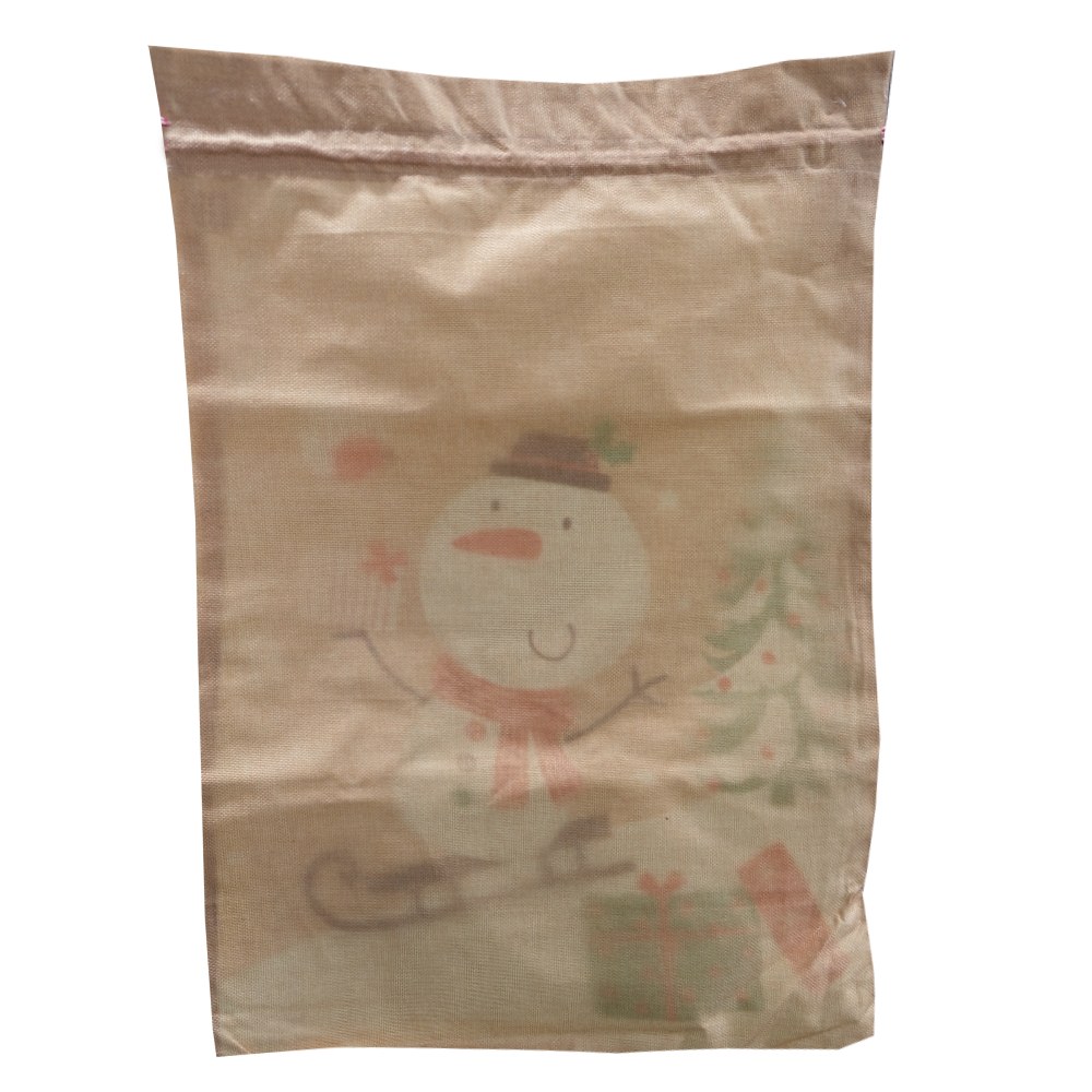Giftmaker Screen Print Hessian Sack 4C 200g back image