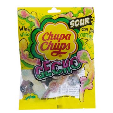 Chupa Chups Jellies Sour Gecko 90g 
