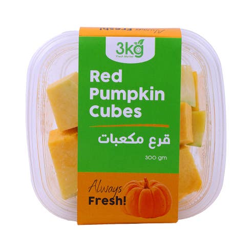3Kg Fresh Market Pumpkin Cube  300g 