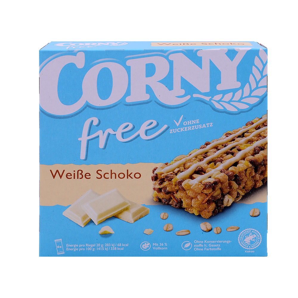 Corny Free White Chocolate Granola 120g