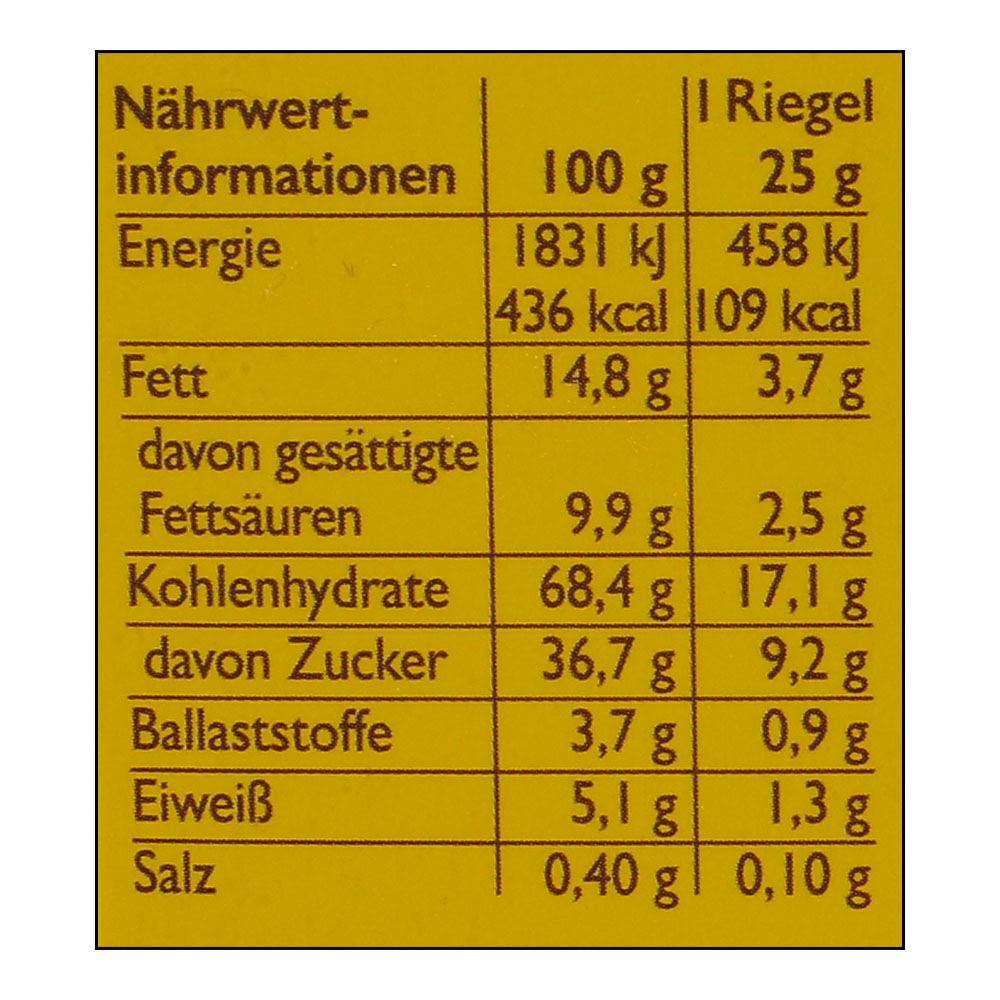 Corny Chocolate Banana Granola 150g right side image