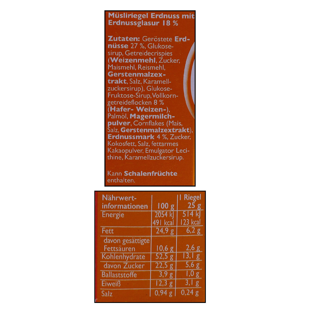 Corny Sweet & Salty Peanut Granola 150g right side image