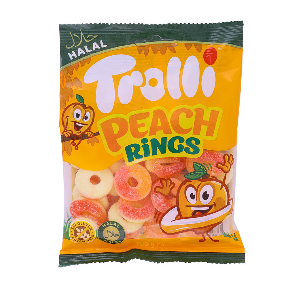 Trolli Peach Rings 100g