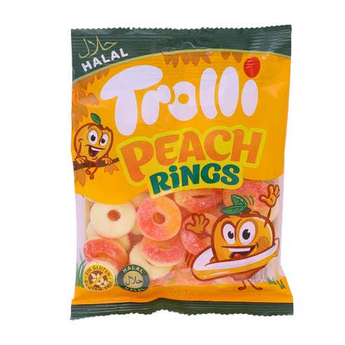 Trolli Peach Rings 100g 