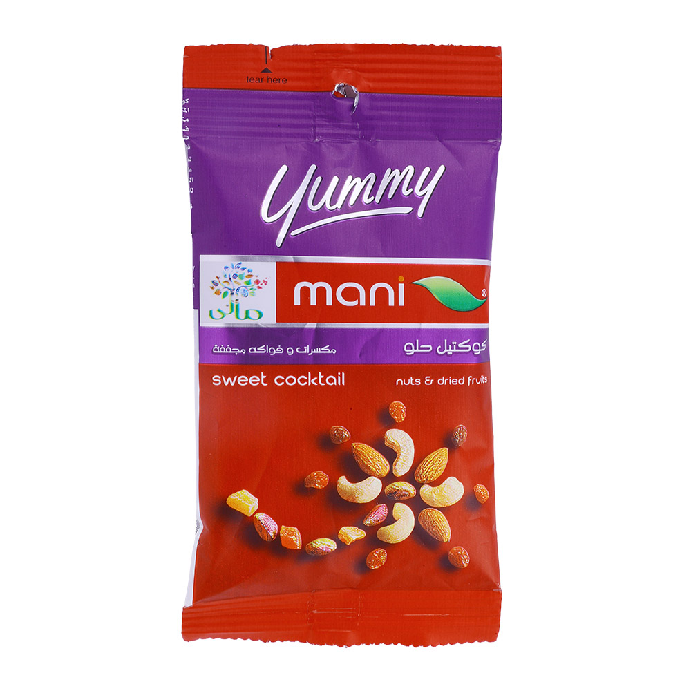 Mani Sweet Cocktail Nuts & Dried Fruits 15g